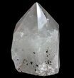 Polished Quartz Crystal Point - Brazil #34747-2